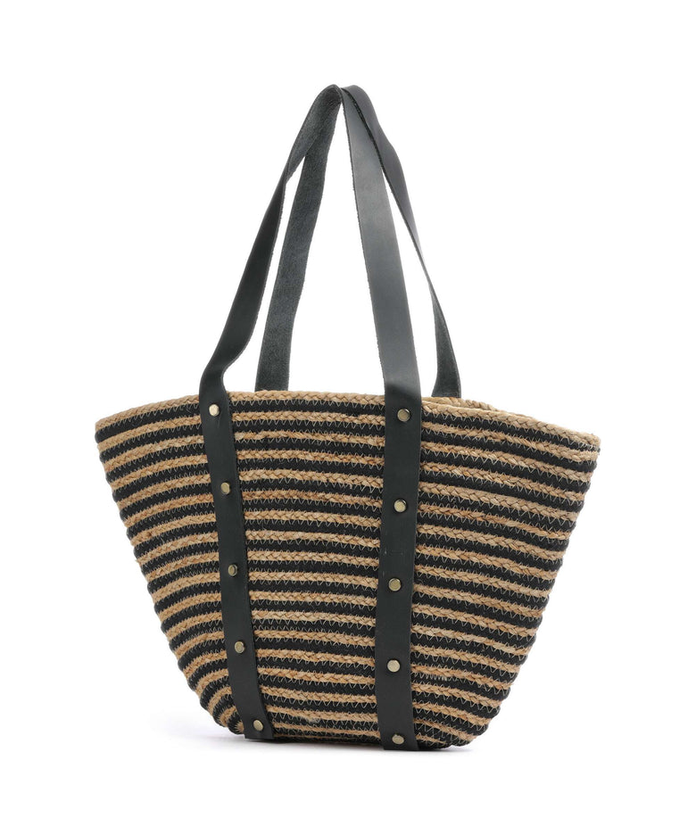 Depeche Summer Sounds Tote bag black/nature