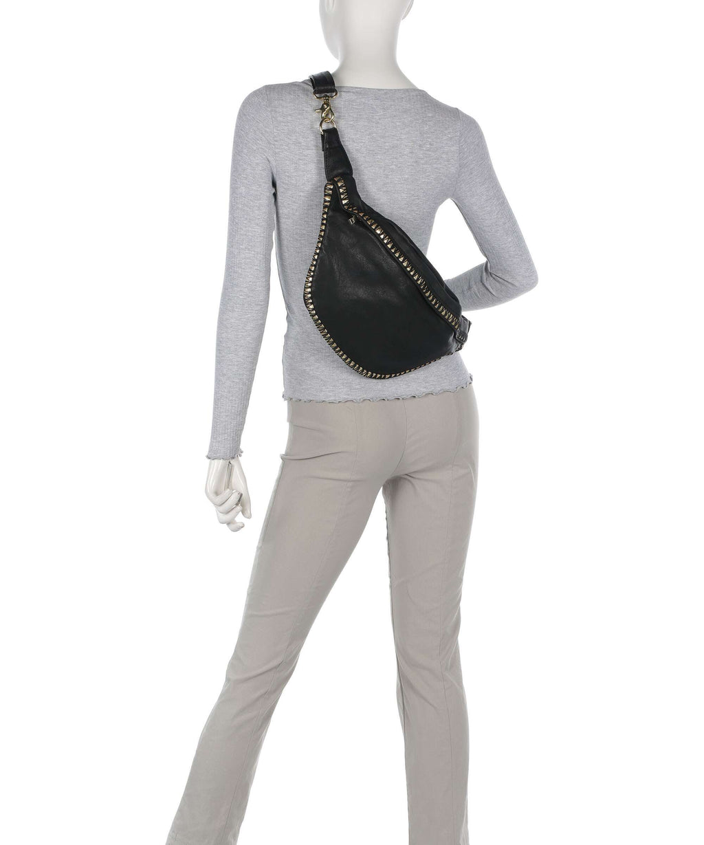 Depeche Golden Magic Belt bag black