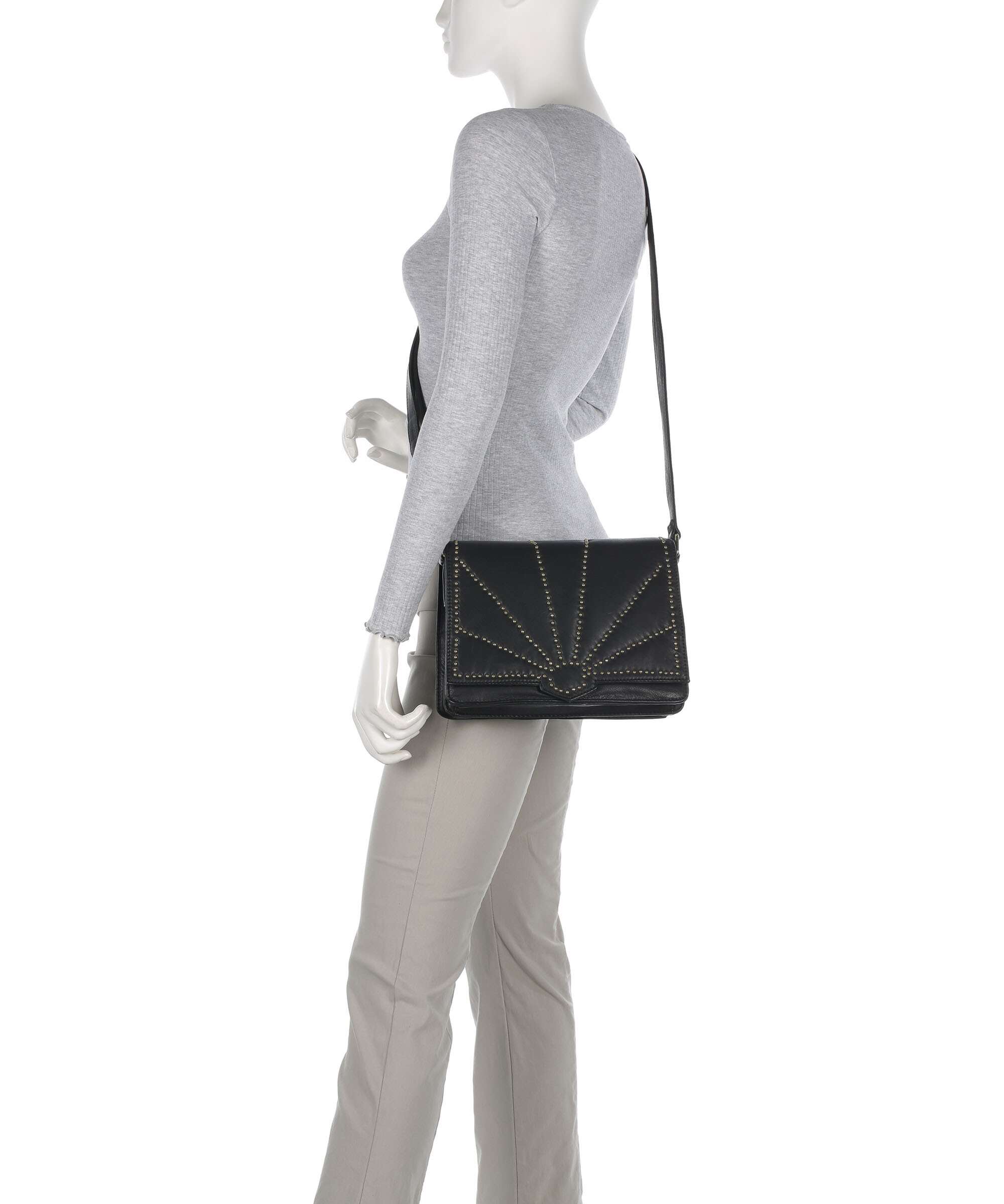 Depeche Night Stories Crossbody bag black/gold