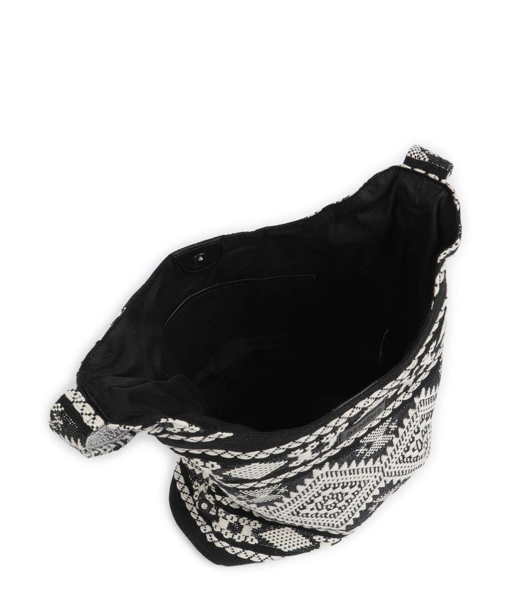 Depeche Soft Luxury Hobo bag black