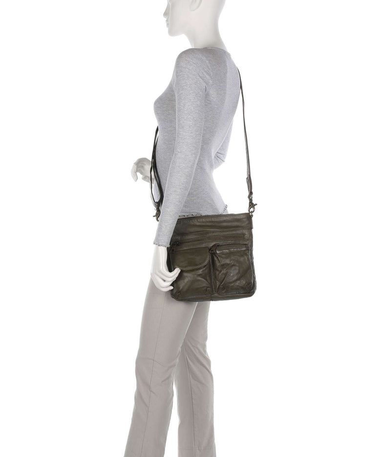 Depeche Power Field Shoulder bag army green