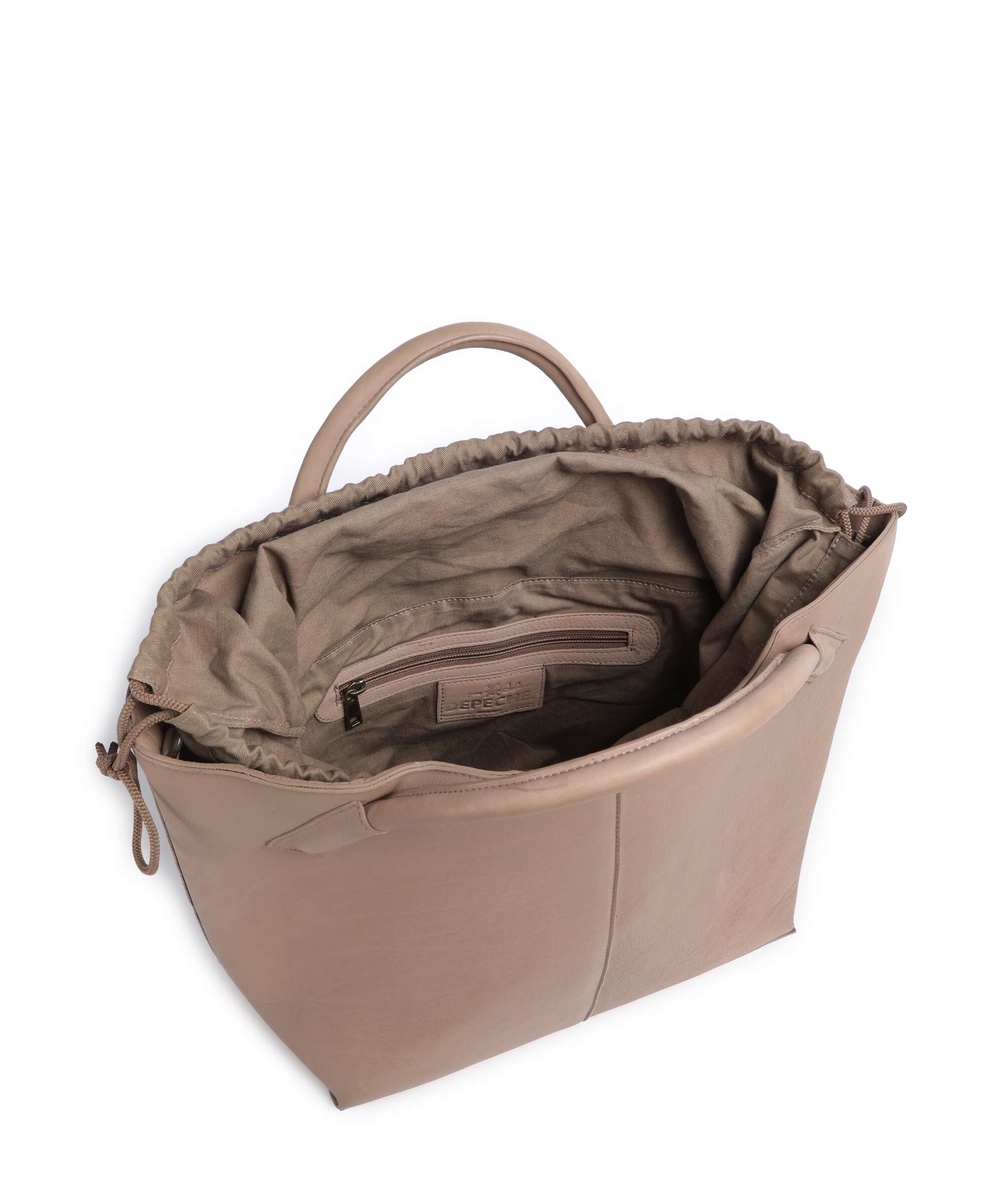 Depeche Marseille Handbag taupe