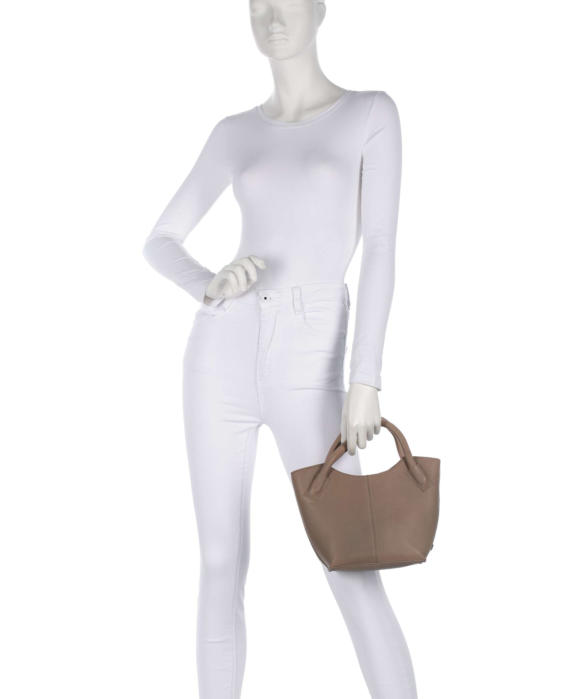 Depeche Marseille Handbag taupe