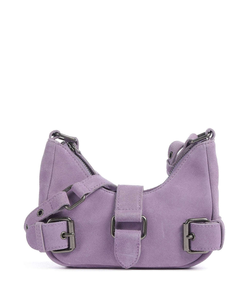Núnoo Suede Palma Shoulder bag purple