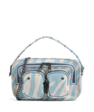 Núnoo Recycled Canvas Helena Torba przez ramię blue