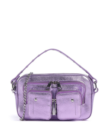 Núnoo Metallic Helena Torba przez ramię purple