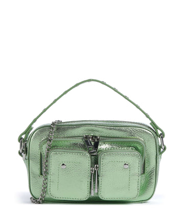 Núnoo Metallic Helena Torba przez ramię light green