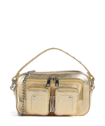 Núnoo Metallic Helena Torba przez ramię light gold