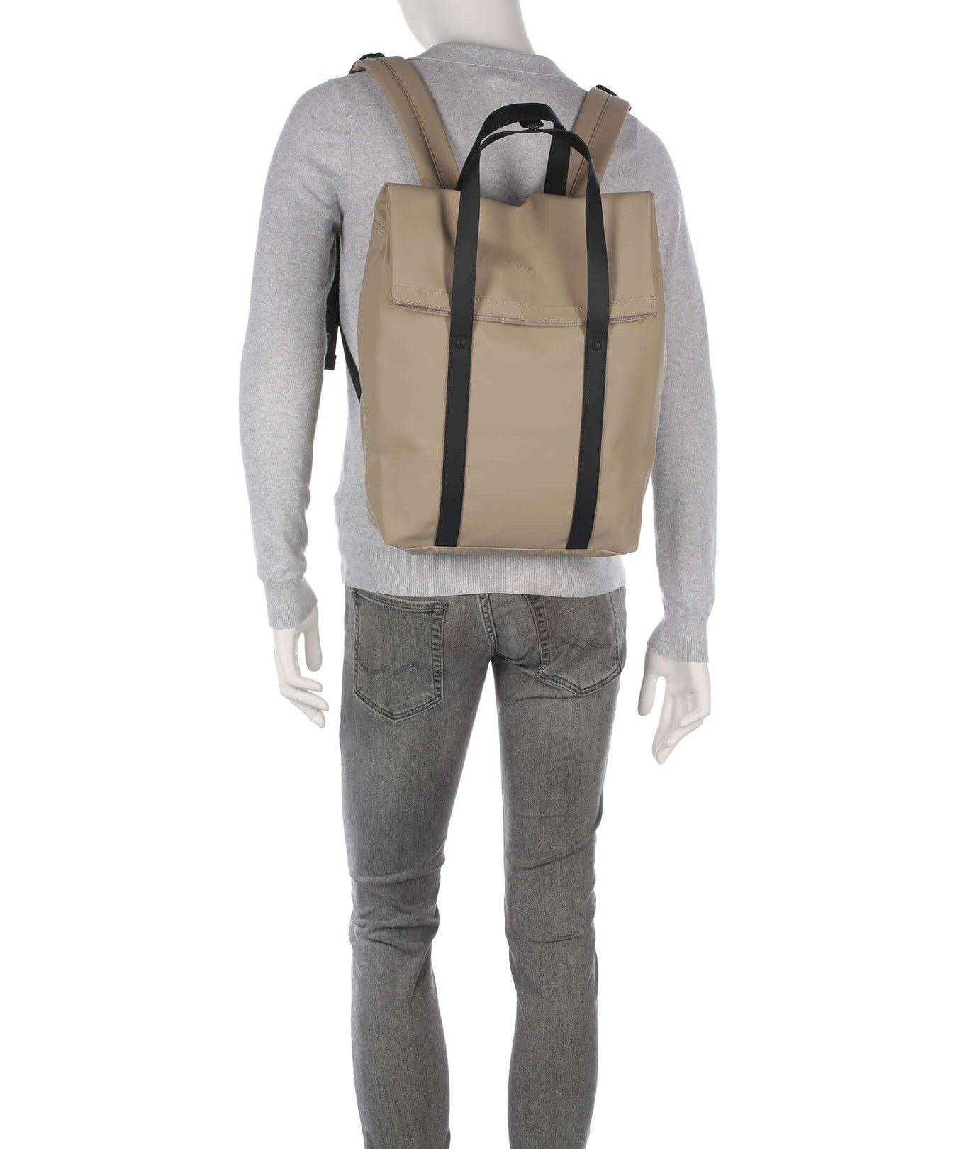 Rains 2 Way Backpack bag beige