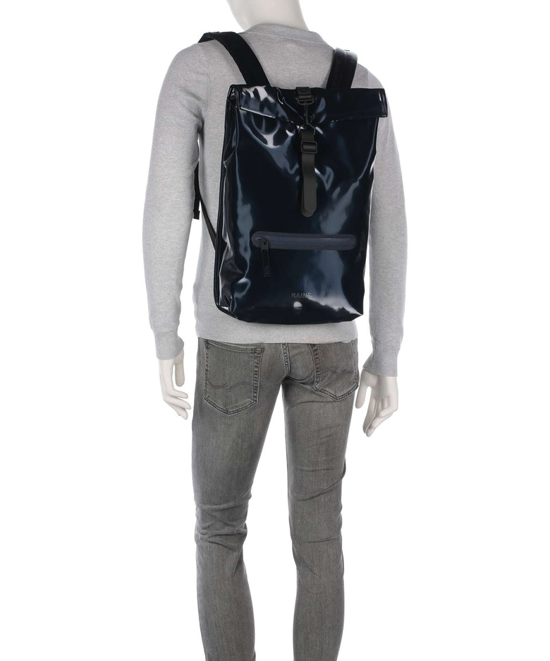 Rains Rolltop backpack spill
