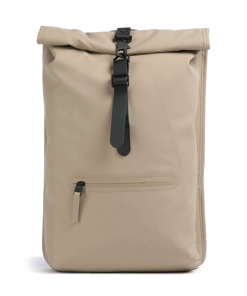 Rains Rolltop backpack beige