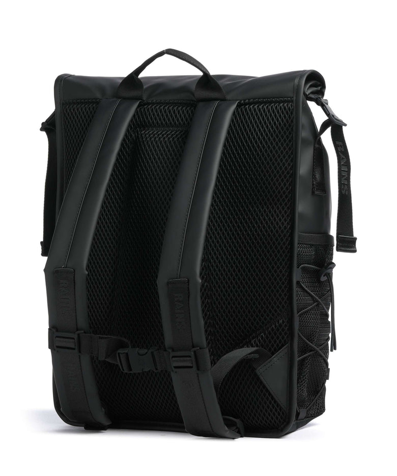 Rains Trail Mountaineer Rolltop backpack black