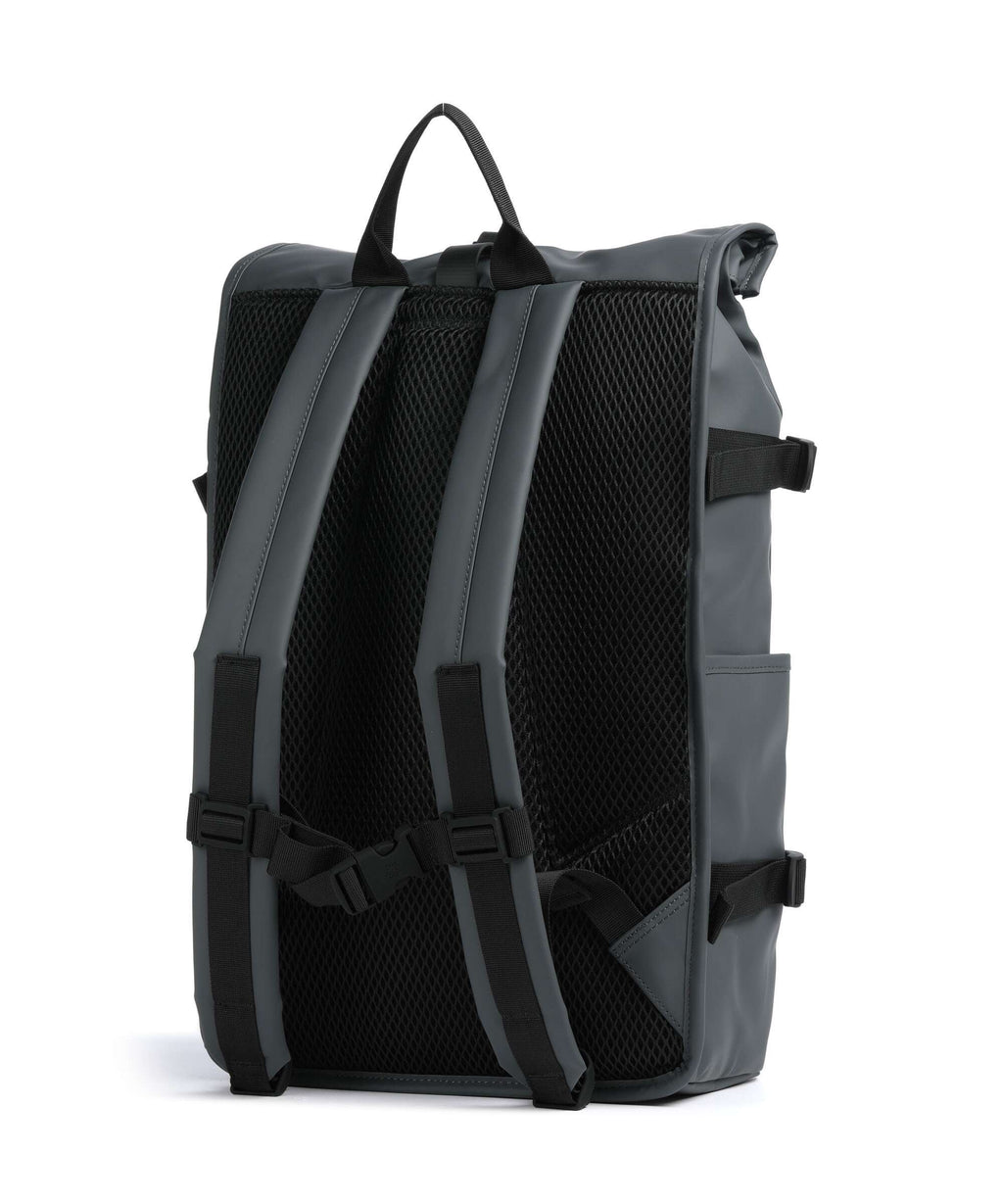 Rains Large Rolltop backpack dark grey