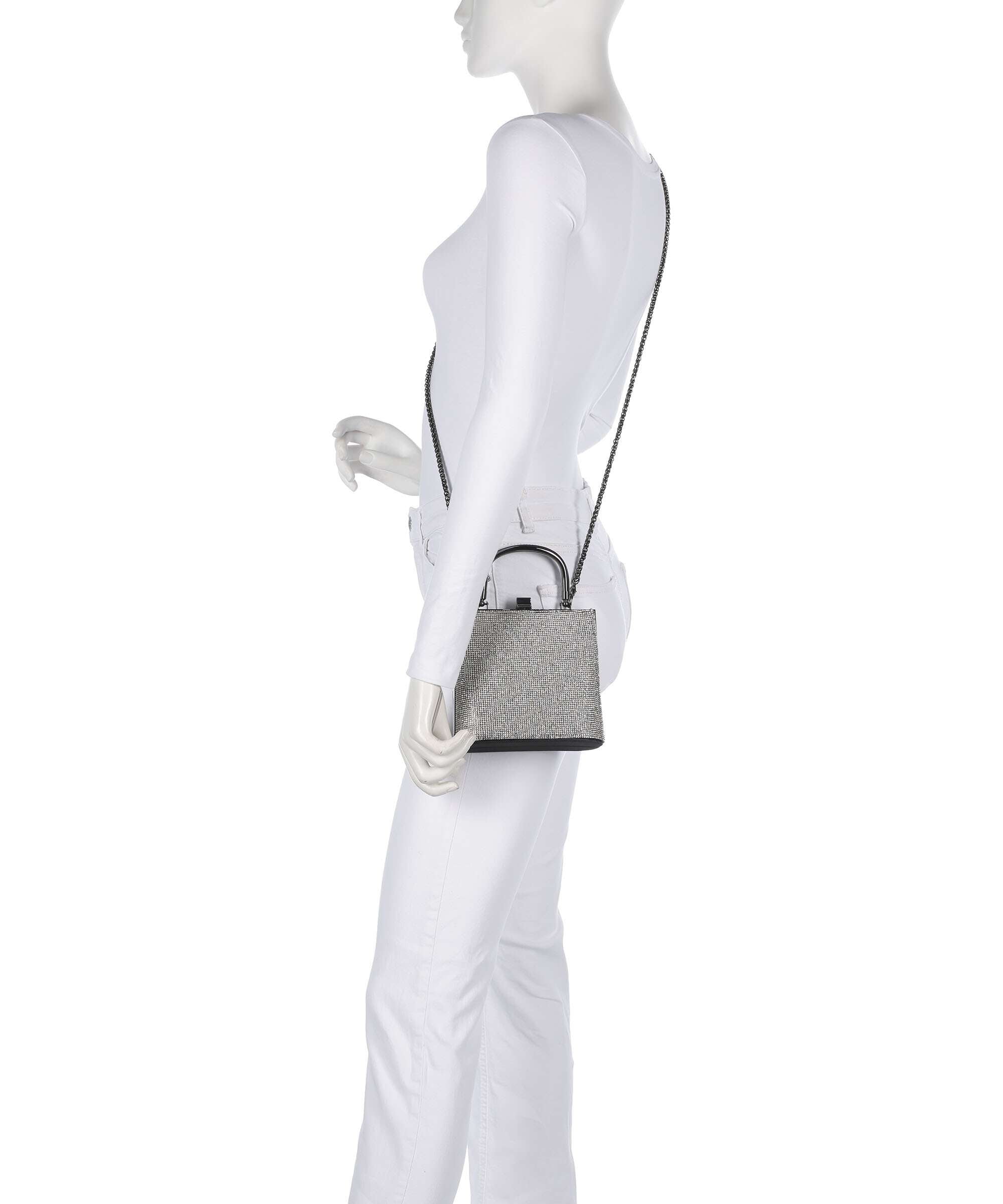 Kazar Bellatrix Crossbody bag black/silver
