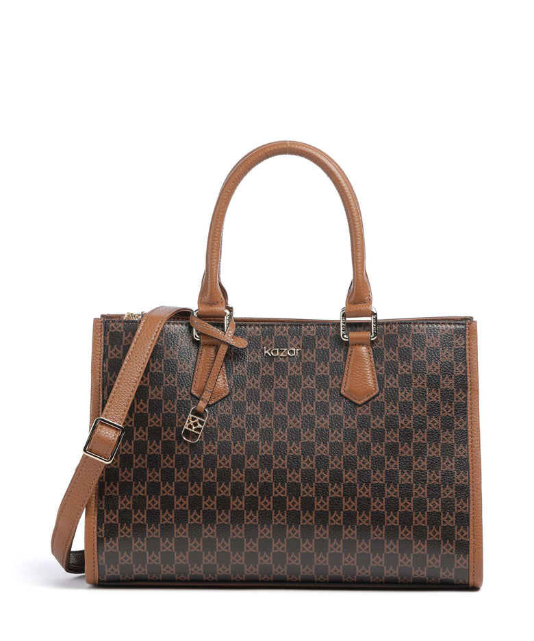 Kazar Nafi Handbag dark brown