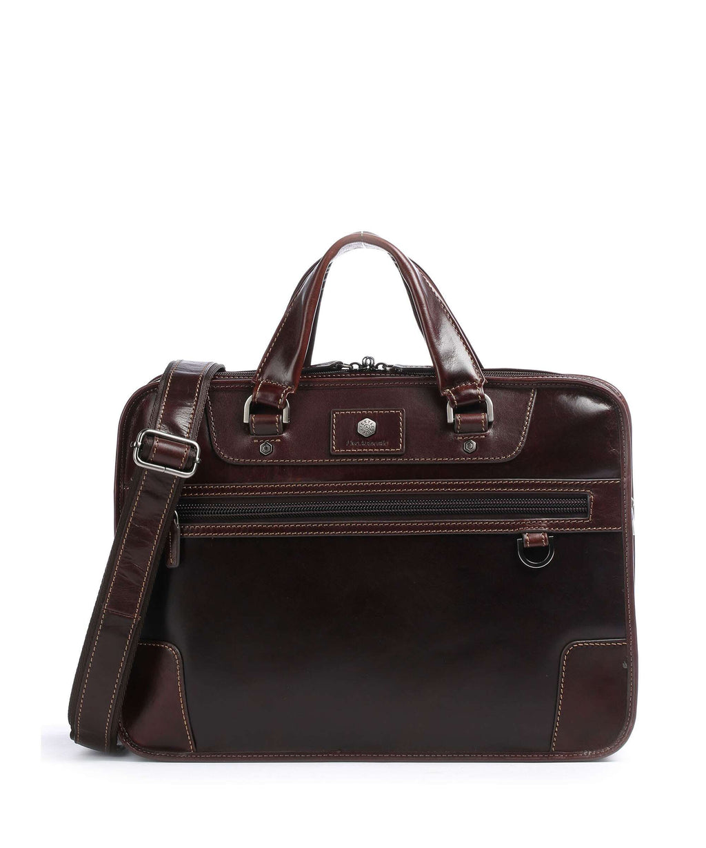 Jekyll & Hide Oxford Briefcase tobacco