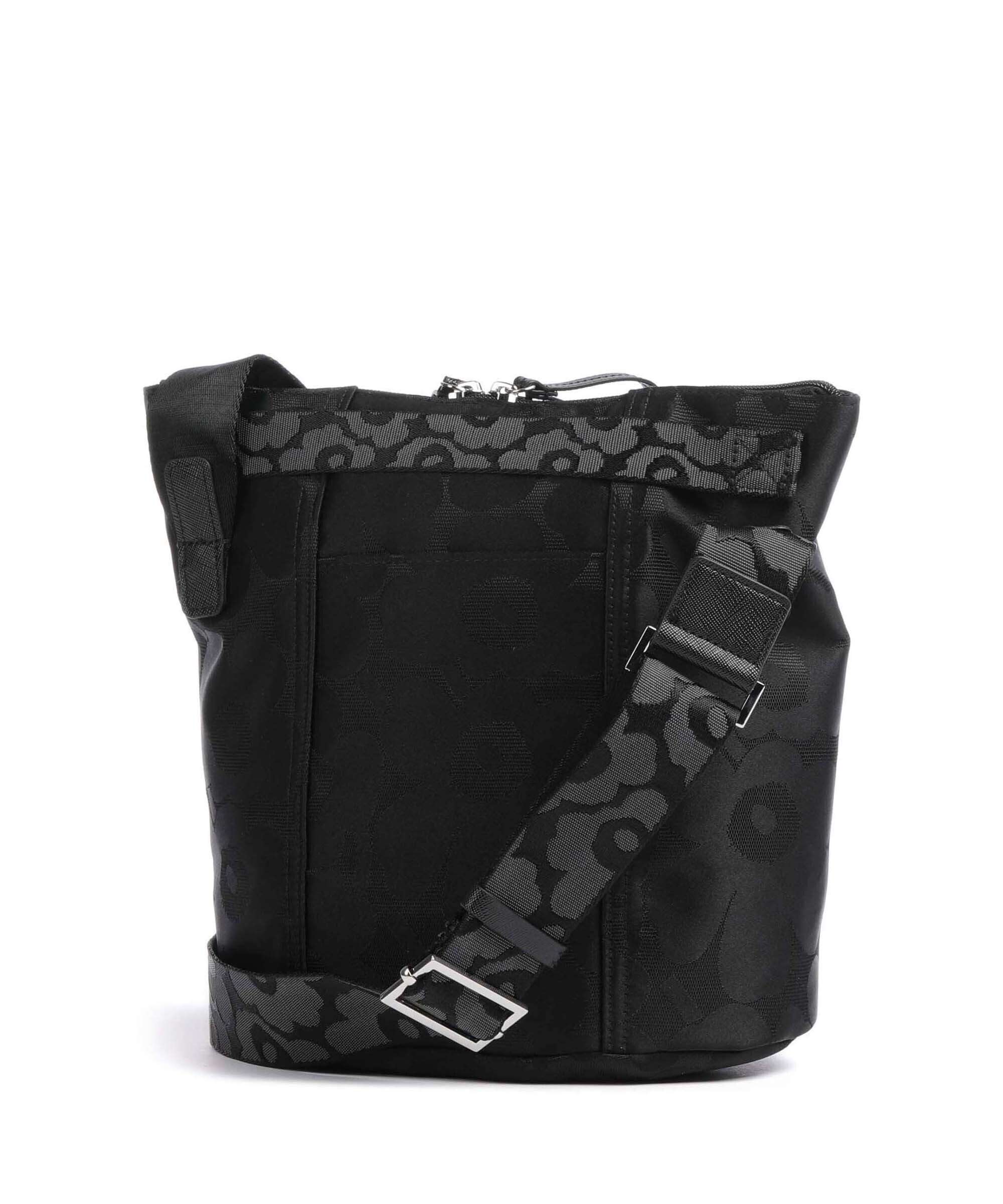 Marimekko Carry All Unikko Crossbody bag black