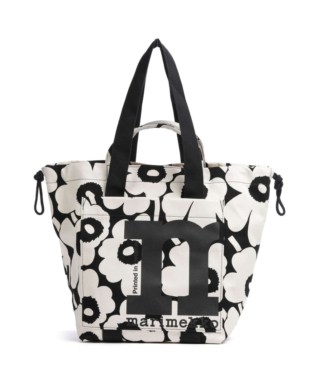Marimekko Mono City Unikko Tote bag cotton/black