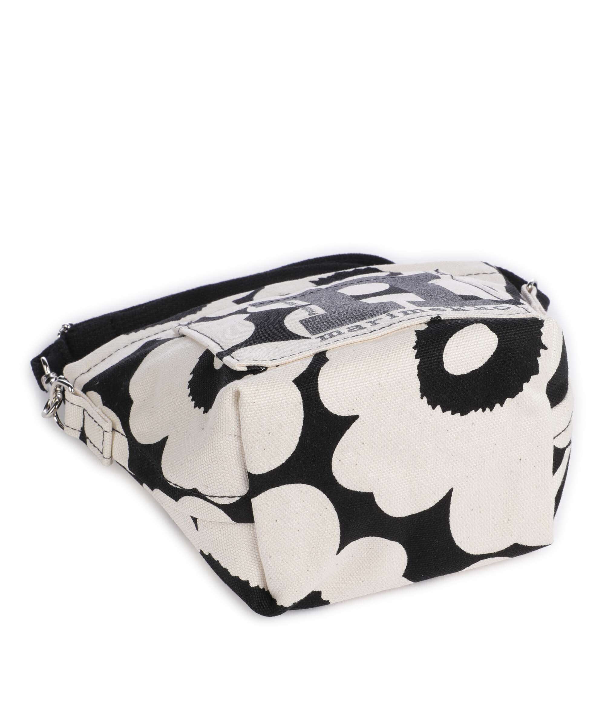 Marimekko Mono Unikko Mini Crossbody bag cotton/black