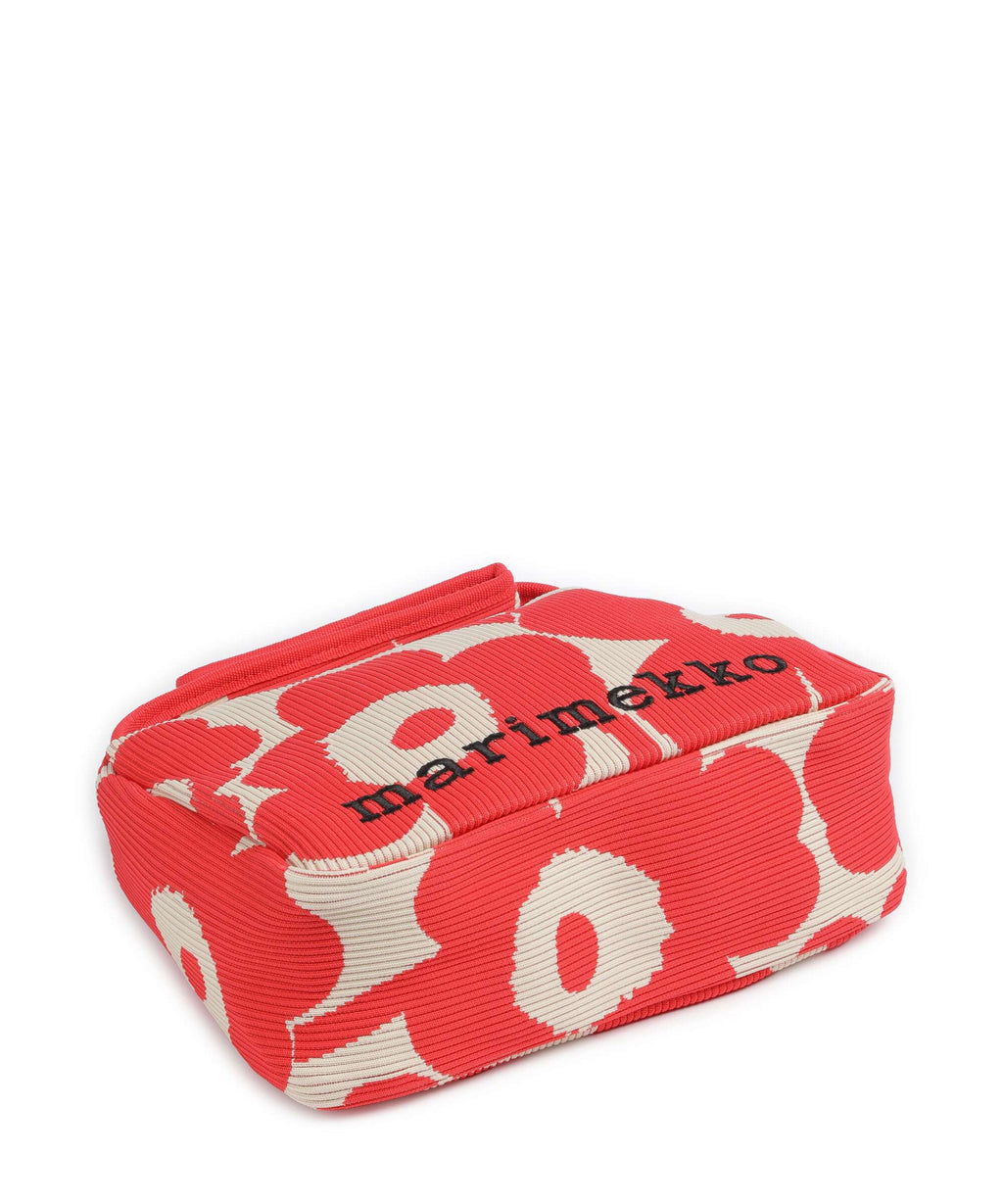Marimekko Knitted Unikko Shoulder bag pink/beige