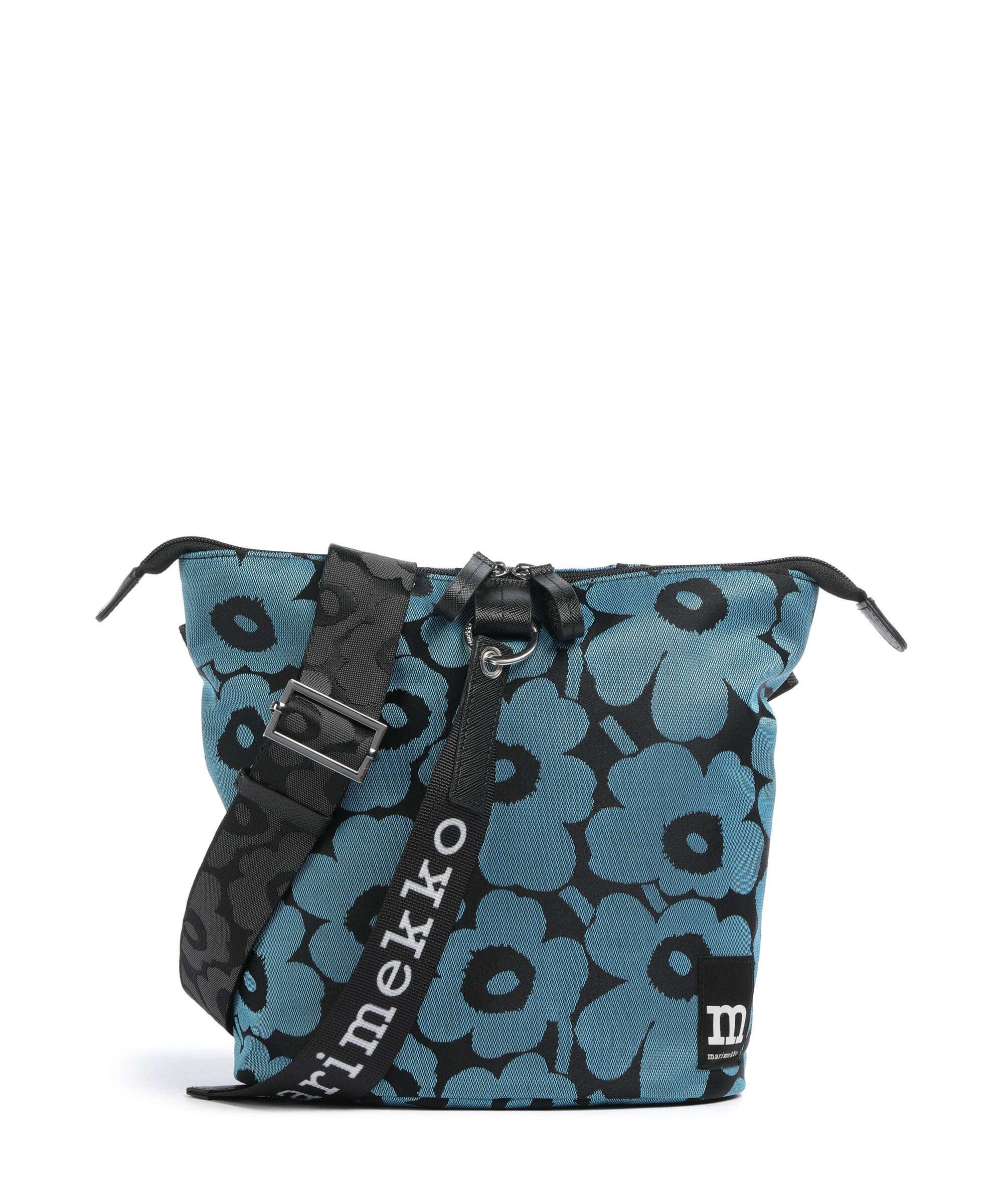 Marimekko Carry All Unikko Crossbody bag blue/black