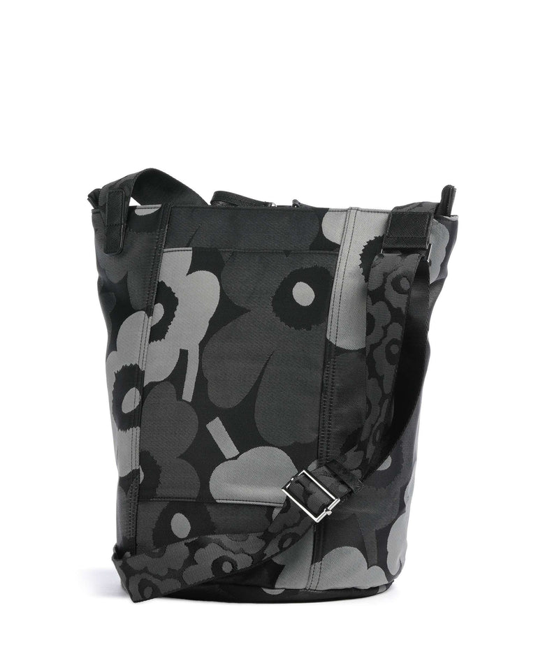 Marimekko All Day Unikko Bucket bag grey/dark grey/black