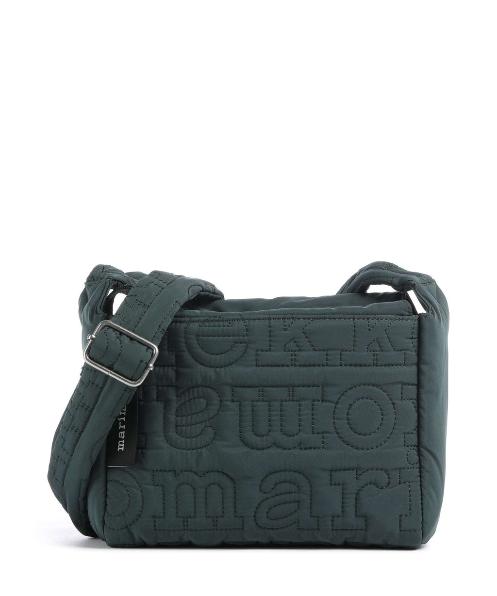 Marimekko Joy S Logo Crossbody bag dark green