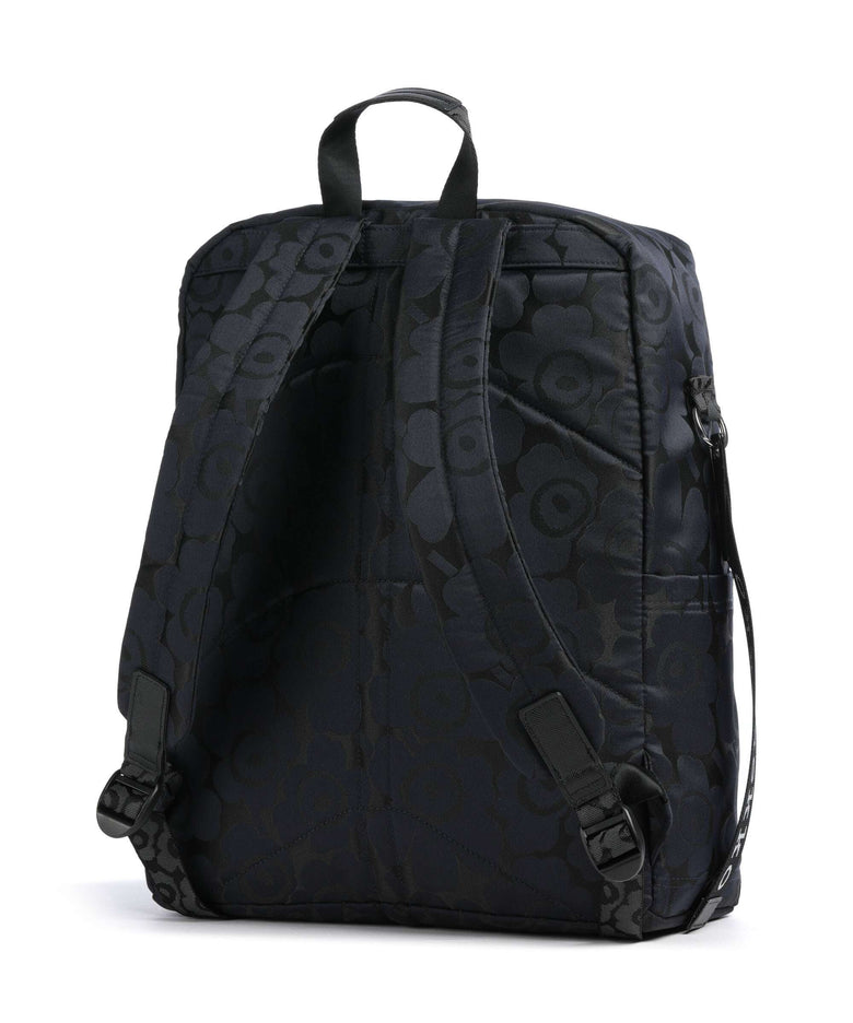 Marimekko Unikko Zip Top Backpack blue/dark blue
