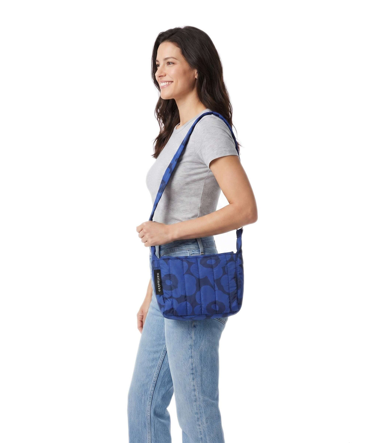 Marimekko Joy Unikko S Crossbody bag blue/dark blue