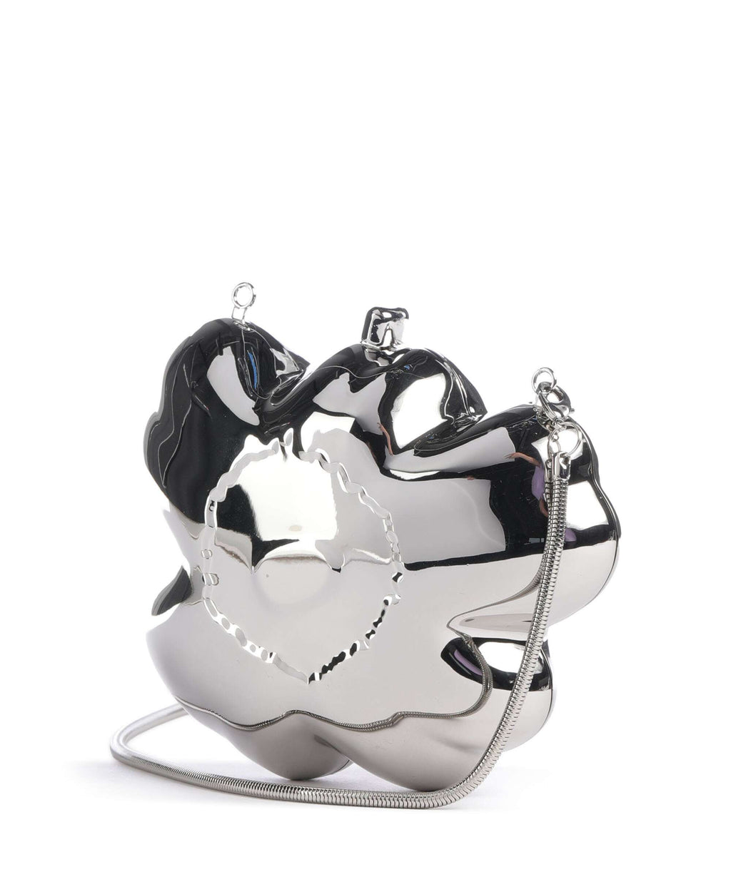 Marimekko Kimmellys Unikko Torba przez ramię aluminium silver - 096262 ...