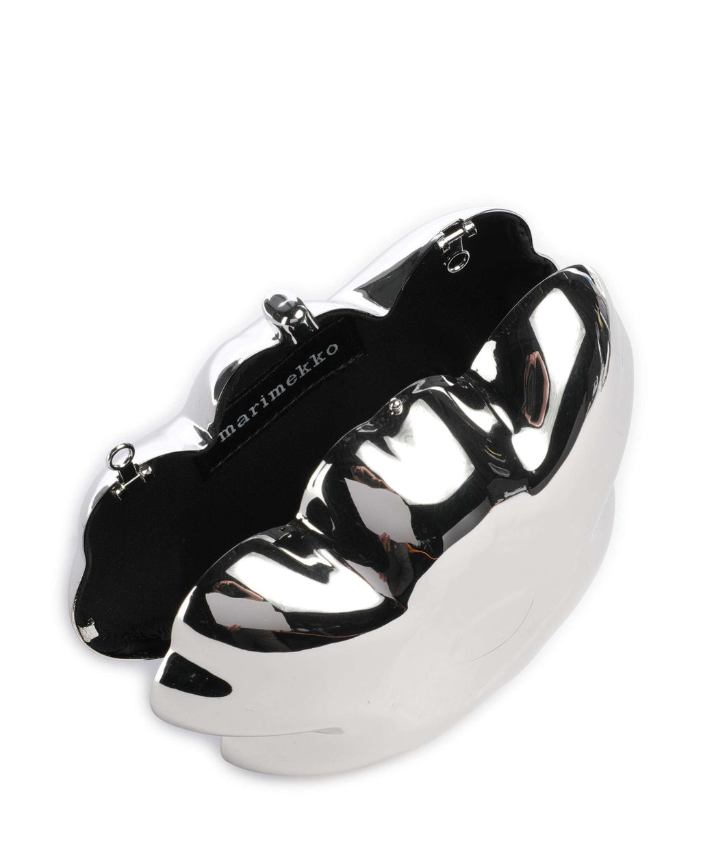 Marimekko Kimmellys Unikko Torba przez ramię aluminium silver - 096262 ...