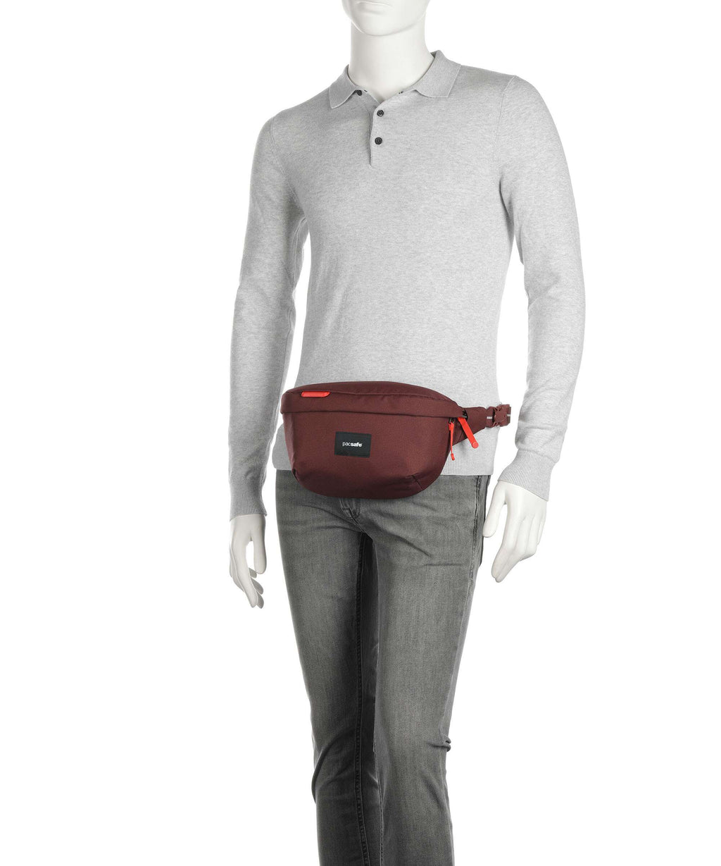 Pacsafe Go Belt bag garnet red
