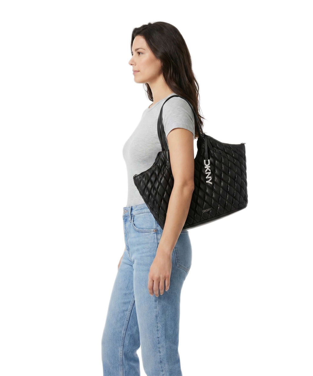 DKNY Paula Commuter Medium Tote bag black/silver