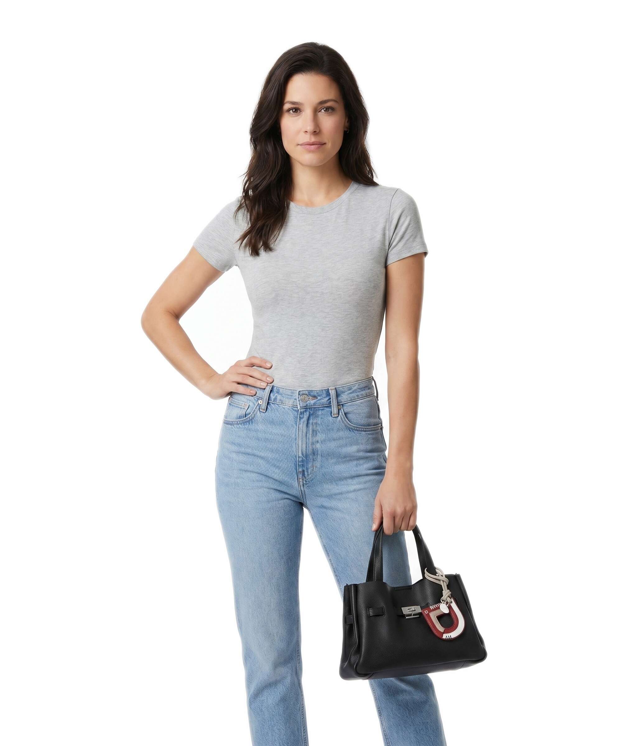 DKNY Bryar Small Handbag black/silver