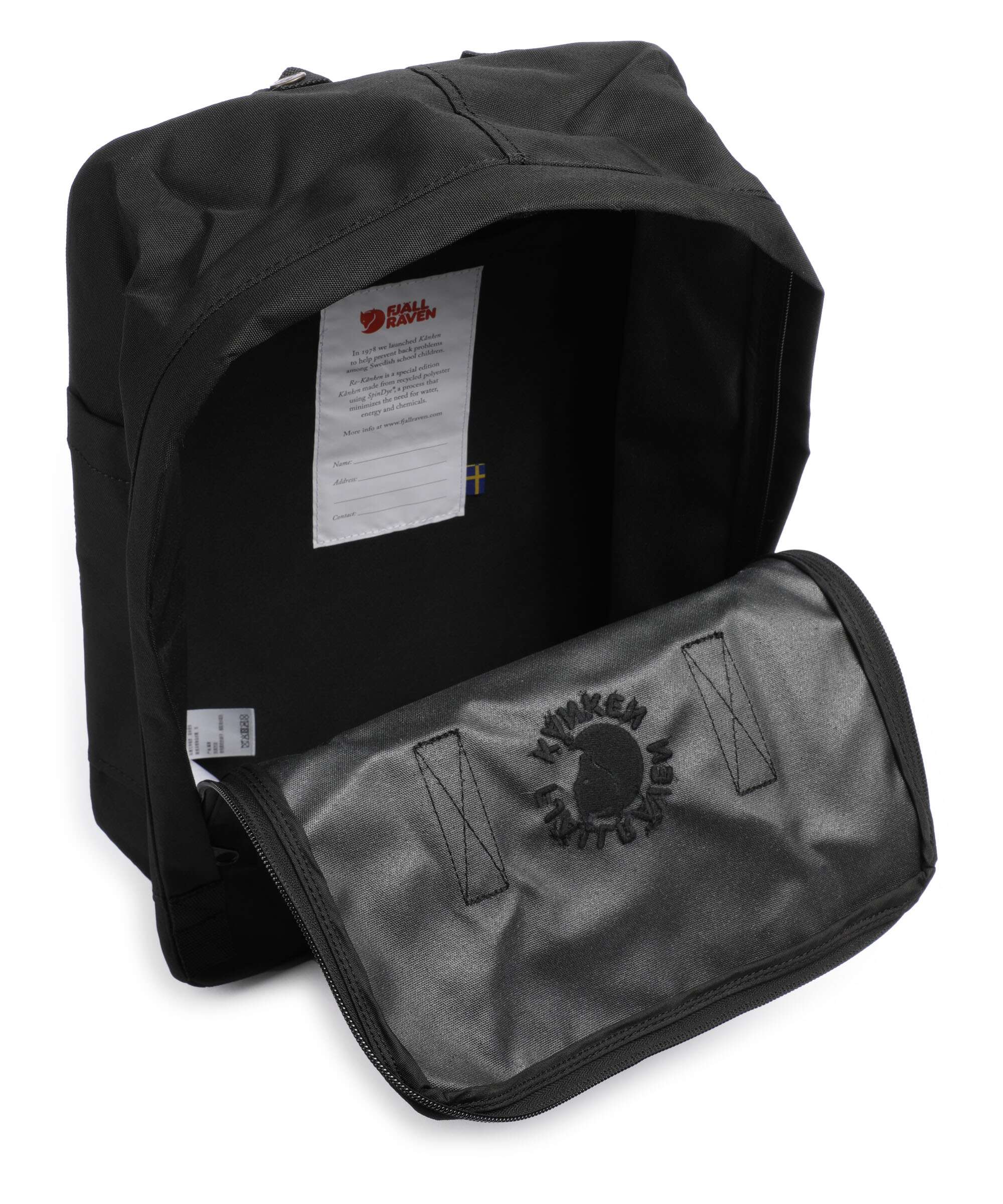 Fjällräven Re-Kånken Backpack black