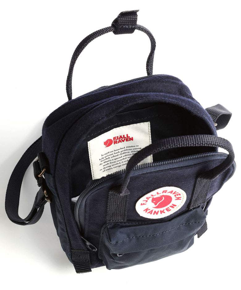 Fjällräven Kånken Re-Wool Sling Crossbody bag night sky