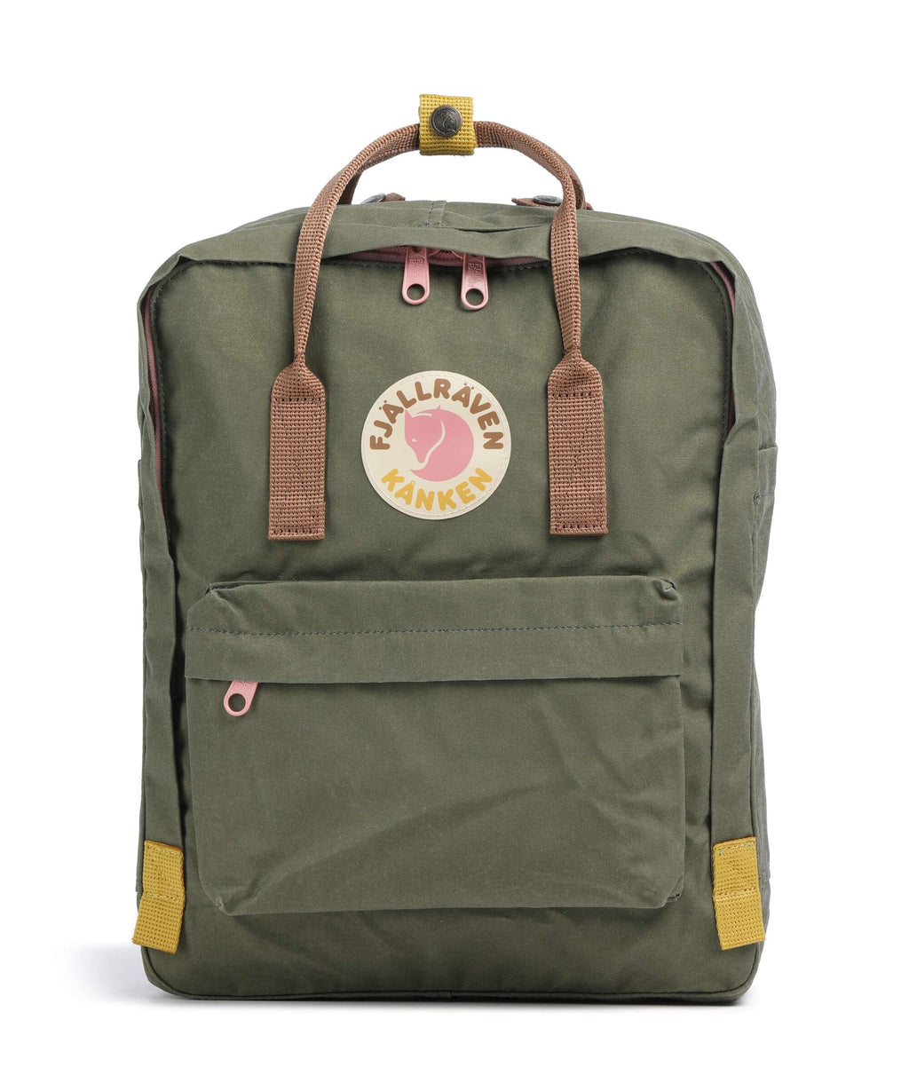 Fjällräven Kånken Koncept Backpack green khaki dust