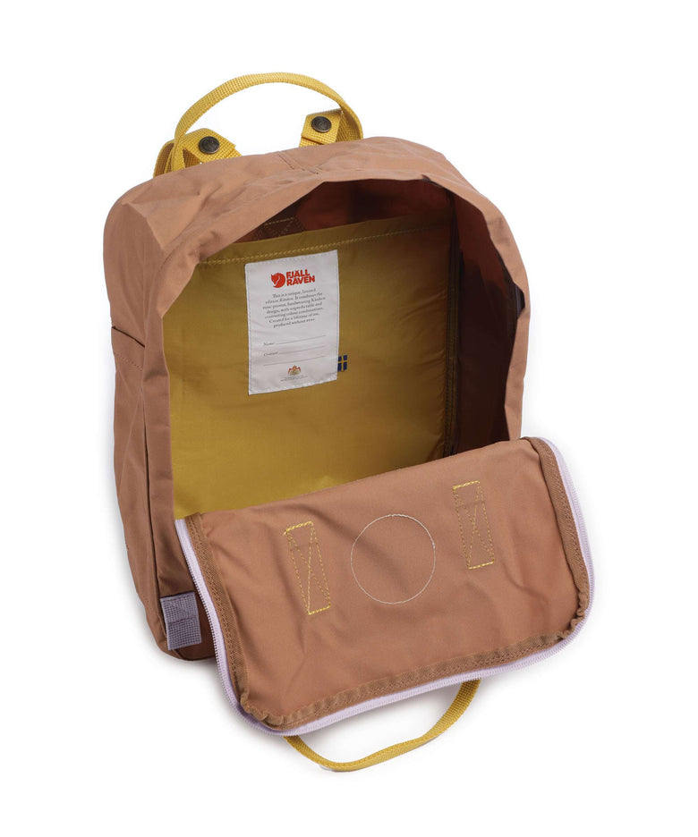 Fjällräven Kånken Koncept Backpack khaki dust/kantarell