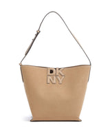 DKNY Nicole Torebka worek cappucino