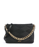 DKNY Desiree Torba przez ramię black/gold