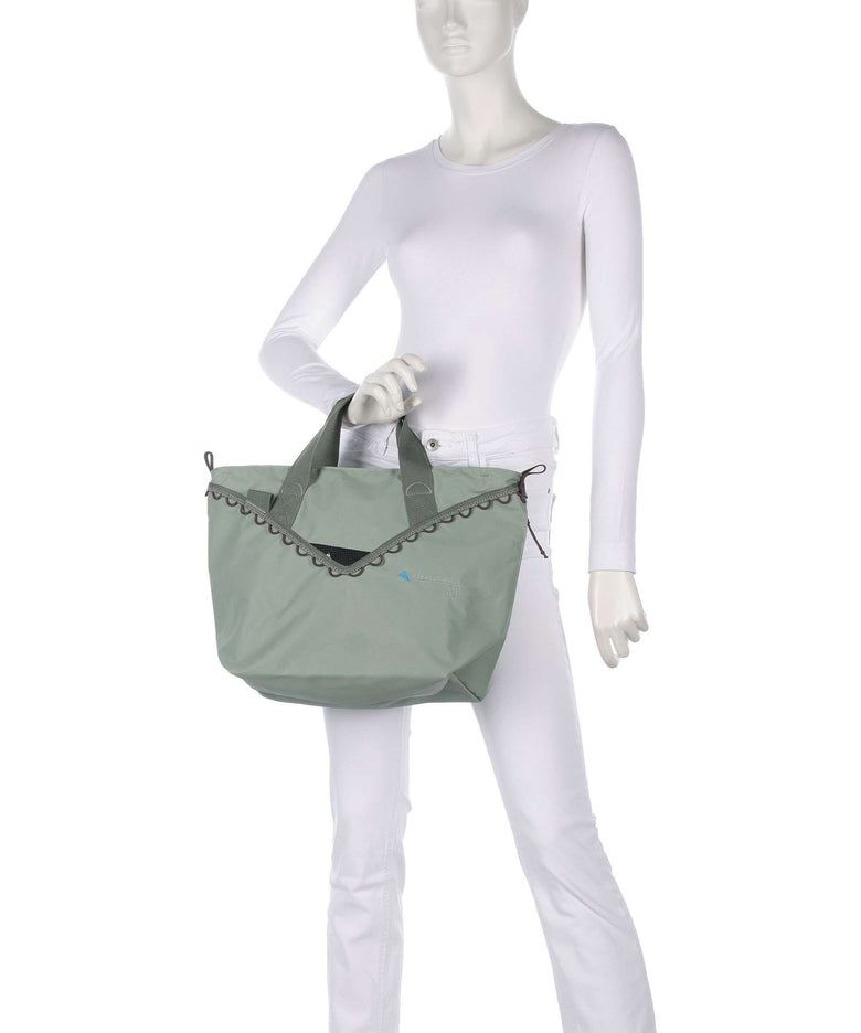 Klättermusen Bor 13 Hobo bag faded green