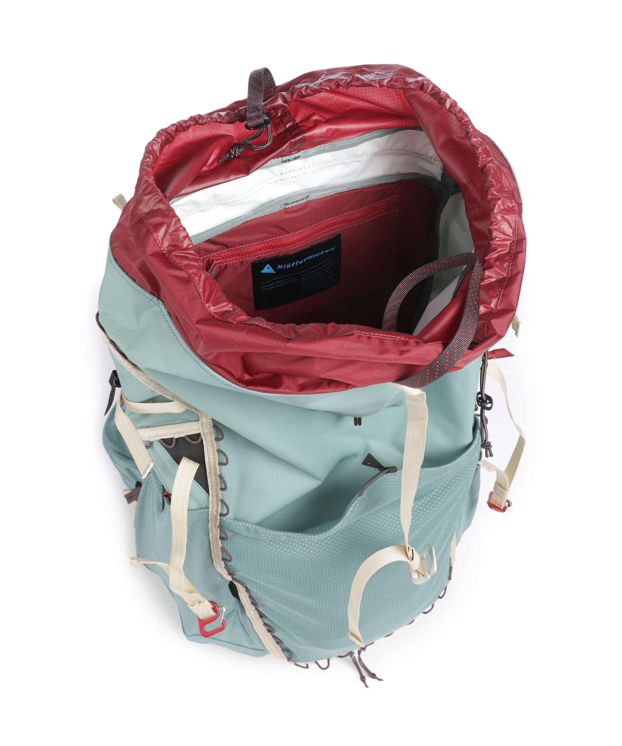 Klättermusen Gungne 43 Hiking backpack jade green