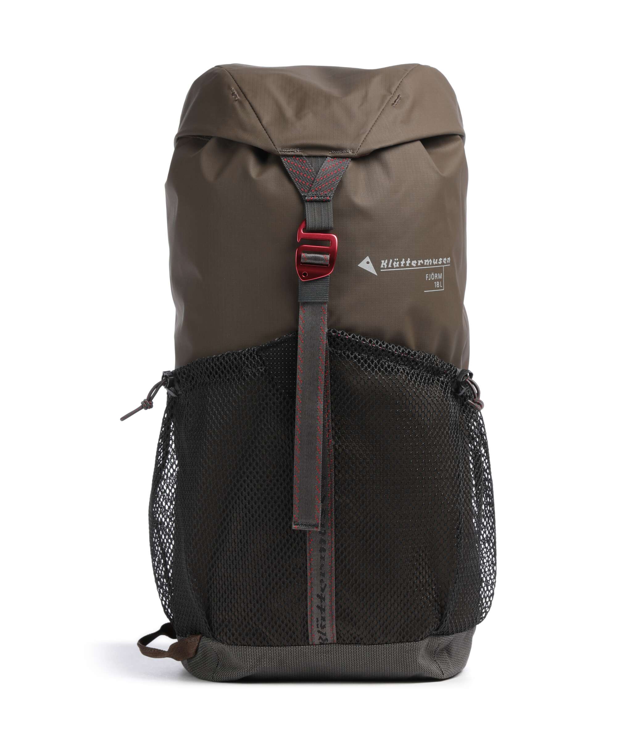 Klättermusen Fjörm 18 Trekking backpack slate brown