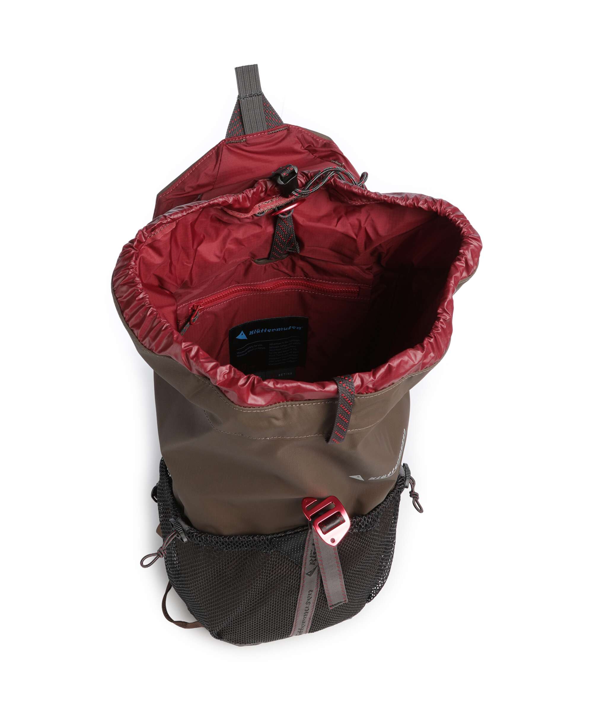 Klättermusen Fjörm 18 Trekking backpack slate brown