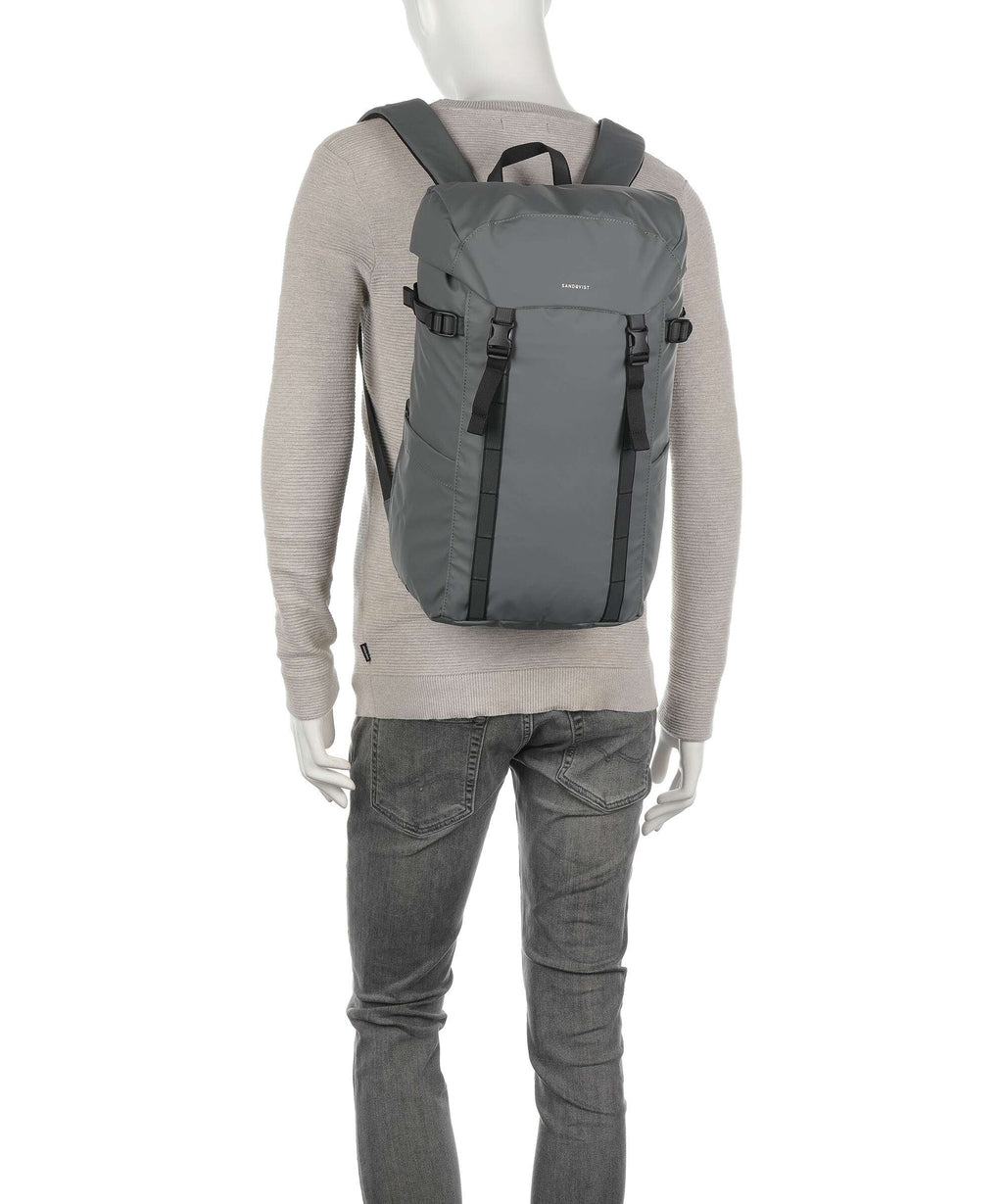 Sandqvist Stream Jonatan Backpack black 