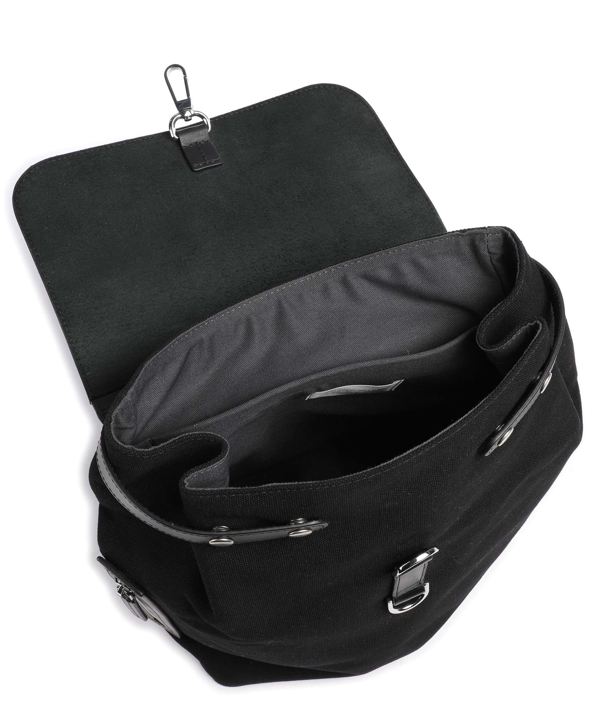 Sandqvist Everyday Originals Alva Metal Hook Backpack black