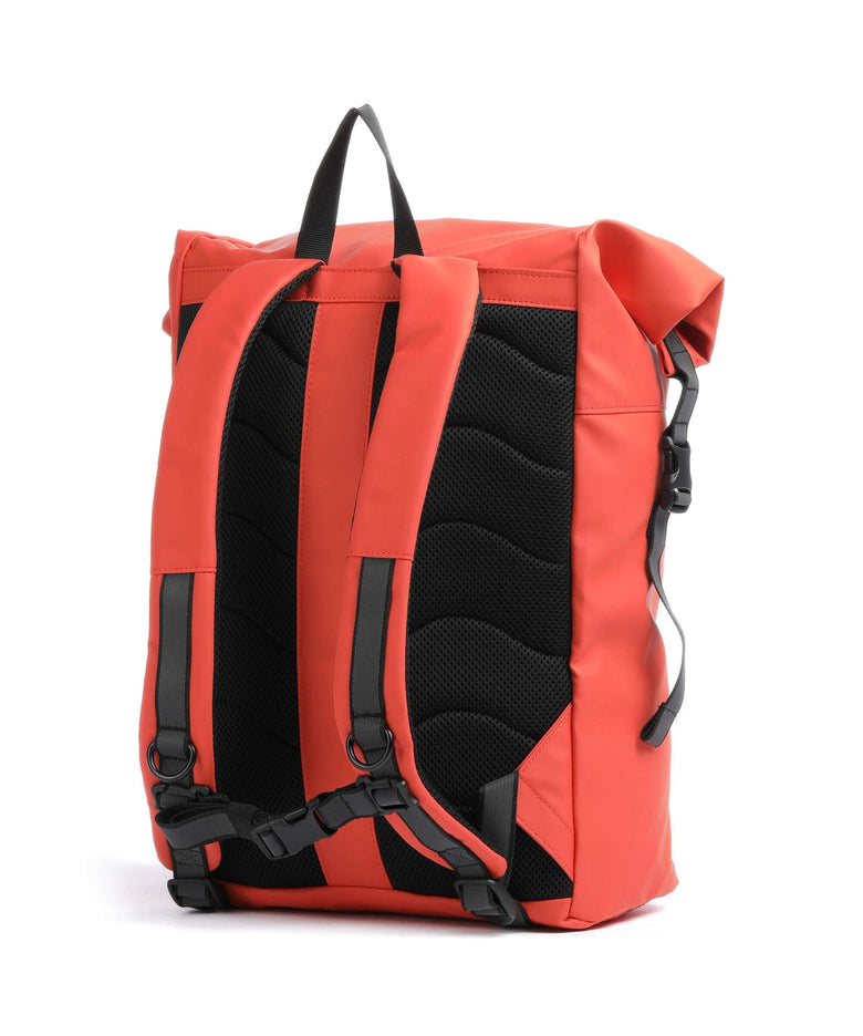 Sandqvist Stream Konrad Rolltop backpack orange
