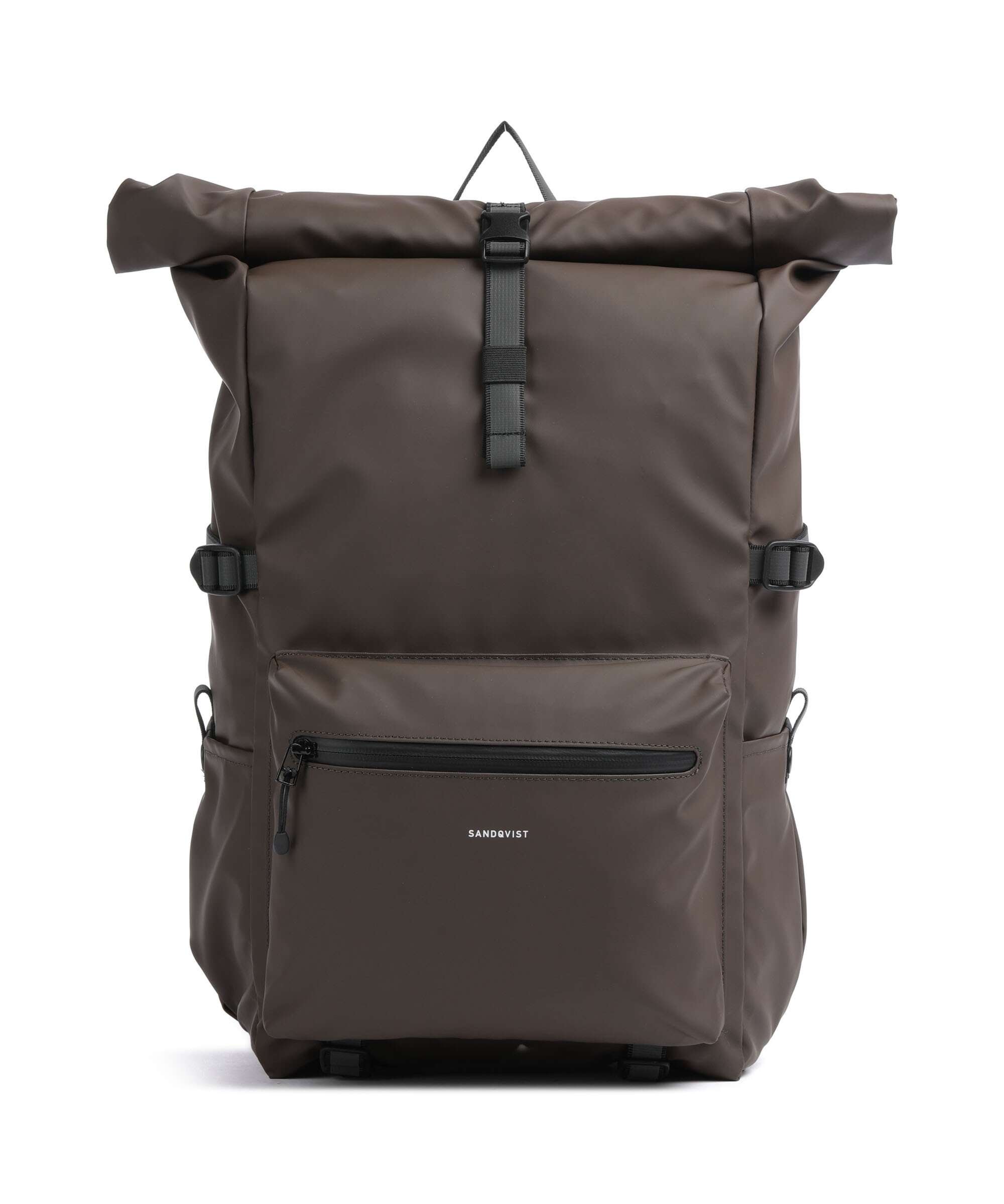 Sandqvist Stream Ruben 2.0 Rolltop backpack brown