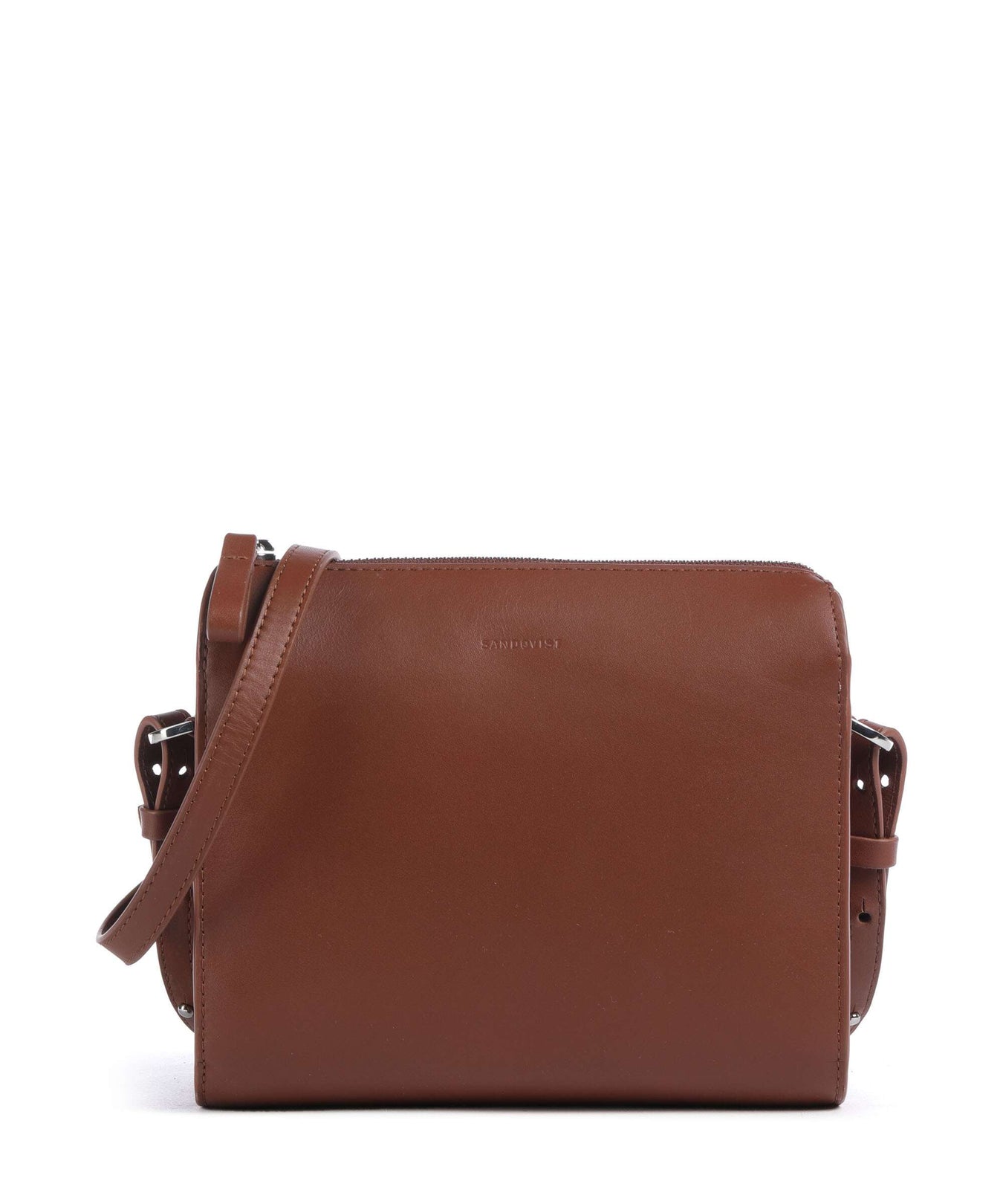 Sandqvist Leather Classics Frances Crossbody bag brown