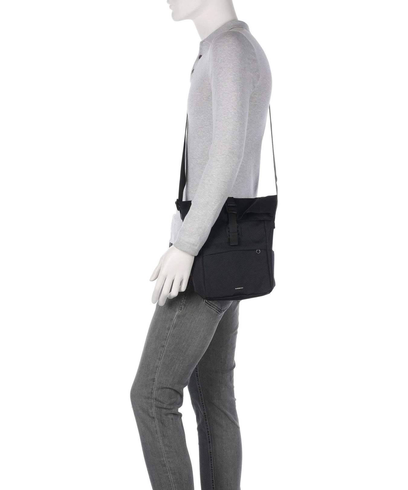 Sandqvist Icon Sacoche Crossbody bag black